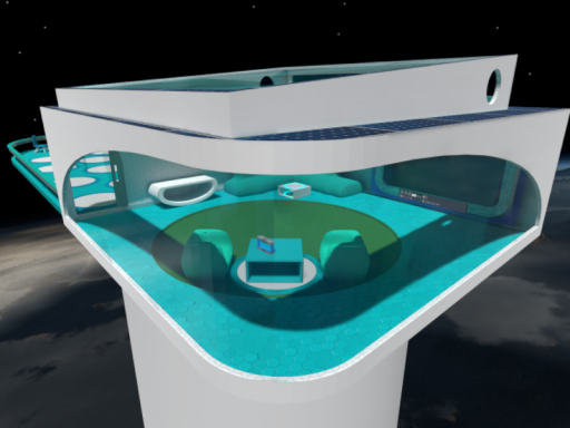 futeristec house in the sky․