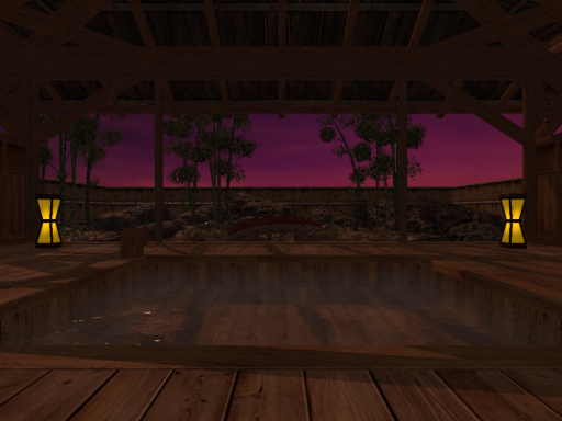Outdoor bath