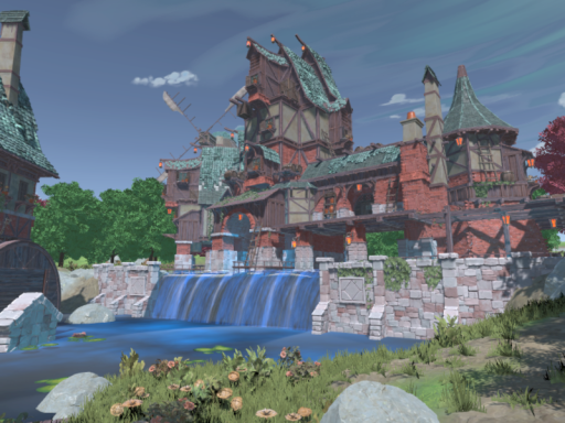 Stylized Village