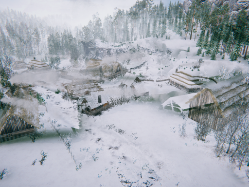 Winter Forest Environment