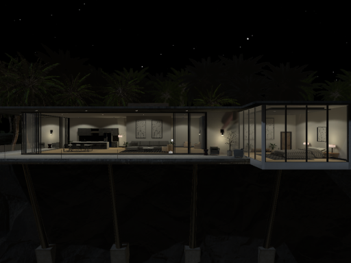 Cliffside Mansion