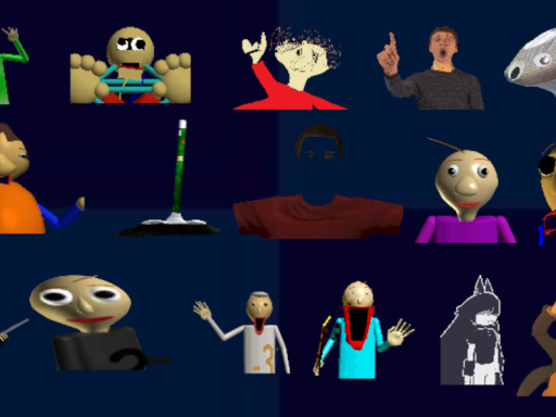 baldi kart menu