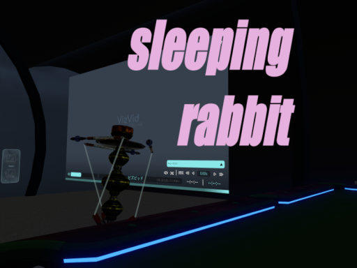 sleeping rabbit