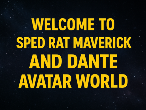 Sped Rat and Dante Avatar world