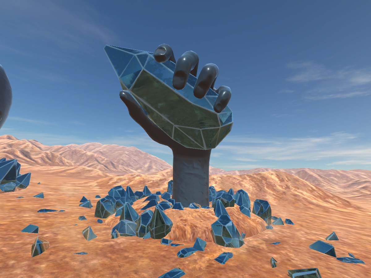 Beeple Gemstone Hand
