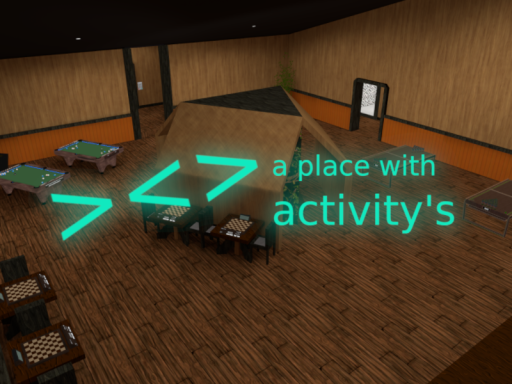 a place with activity's