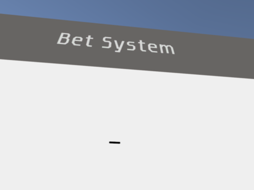 Bet System