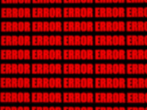 ERROR