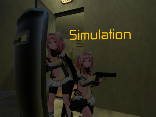 【VRC模擬戦】 Team Fight Simulation ver1