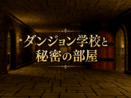 ダンジョン学校と秘密の部屋