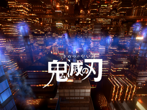 The Infinity Castle - Waterfall Area - 鬼滅の刃