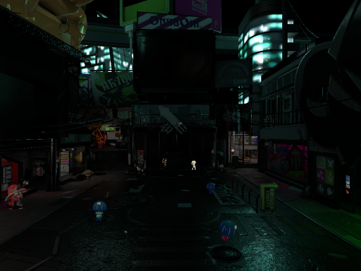 Splatoon2 City Hub