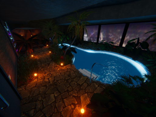 Chill Night Pool