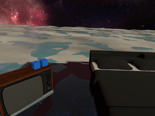 Bed on space