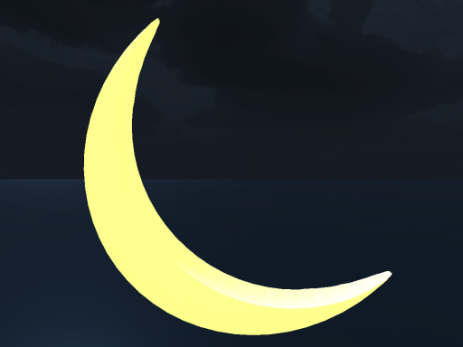 Simple Moon Chair