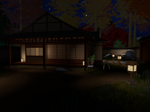 田舎の一軒家-夜永-