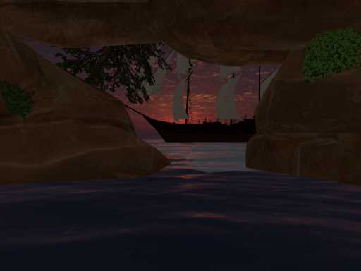 Calm Ocean Cave