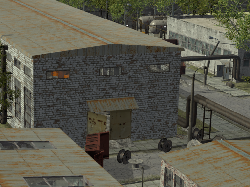 Daytime Abandoned Factory