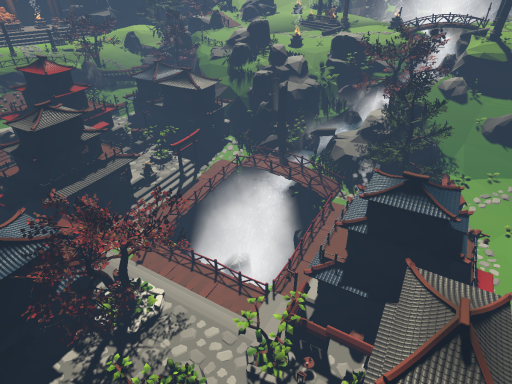 Afternoon village