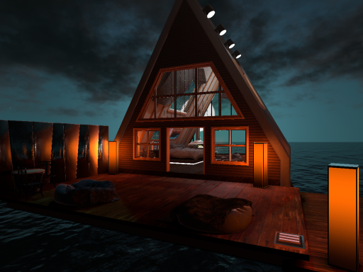 海上小屋