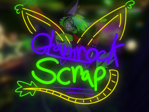 Glamrock scrap's Green room