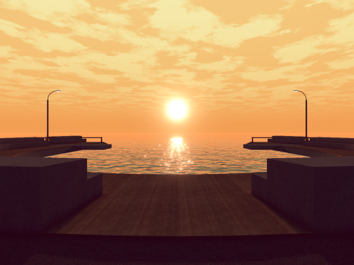 Sunset At The Pier