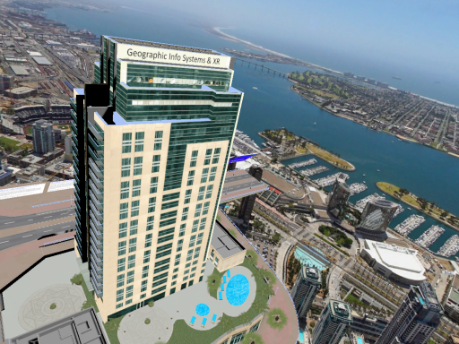 Social VR Meetup˸ XR⁄VR⁄VR ＆ Geographic Info Systems Over San Diego During ESRI