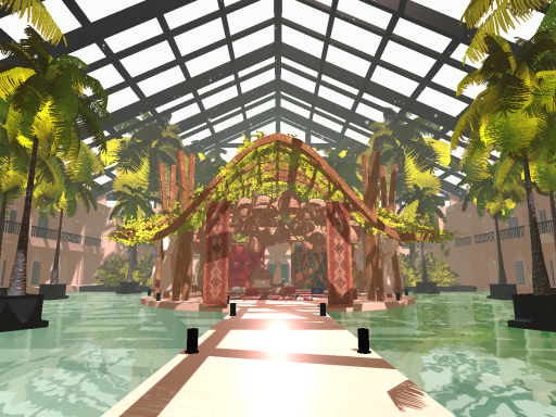 Asian resort
