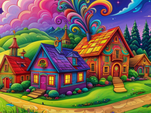 Purple's Magical Village