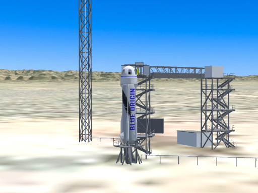 Blue Origin Launch Site