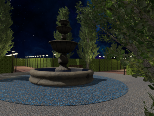 a simple garden world