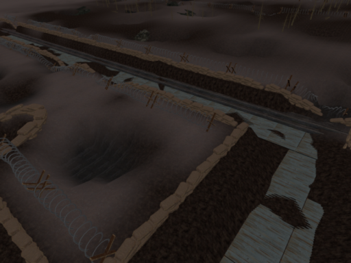 Trench valley