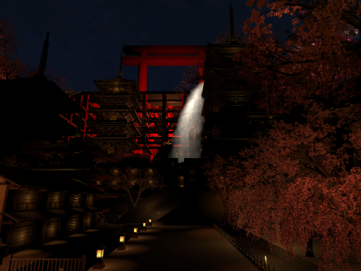 Japanese style town