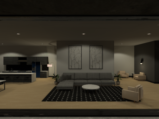cliffside home