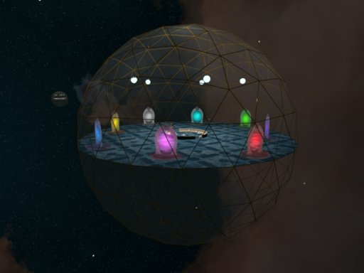 Dodecahedron avatar world