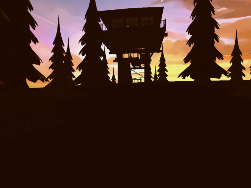 The fire line