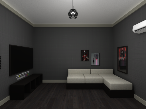 Gray waiting room