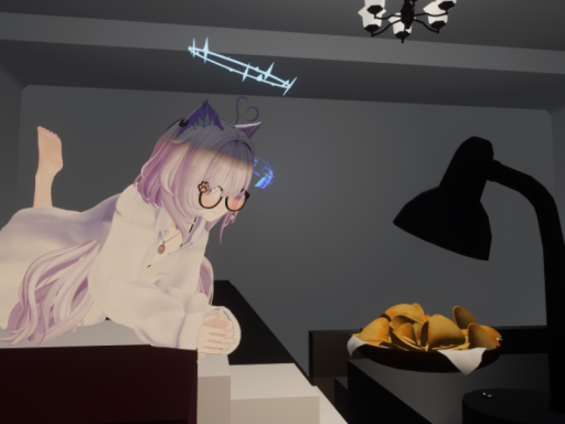 This is a Room with a Floating Bed