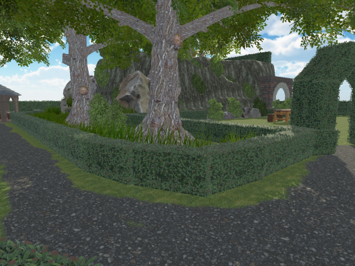 Relaxing Green Space