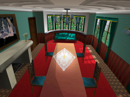 Fancy Red Room