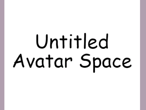 Untitled Avatar Space