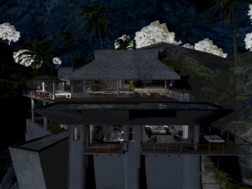 Night Cliffhouse