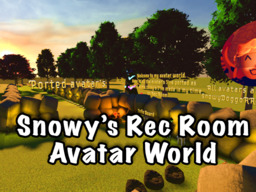 Snowy's Rec Room Avatar World