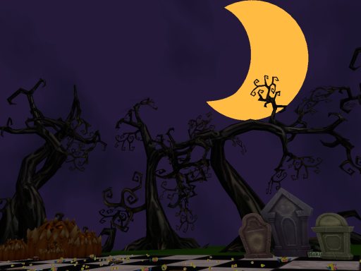cute halloween room