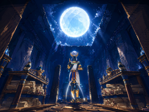 Moonlit Scriptorium of Thoth