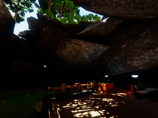 Small Sunlit Cavern