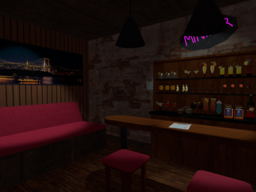MiniBar - real lights