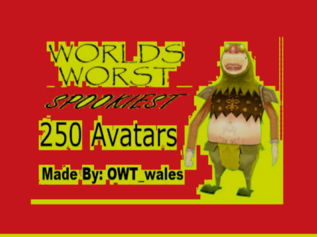World‘s Spookiest Avatars