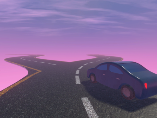 Fork in the road