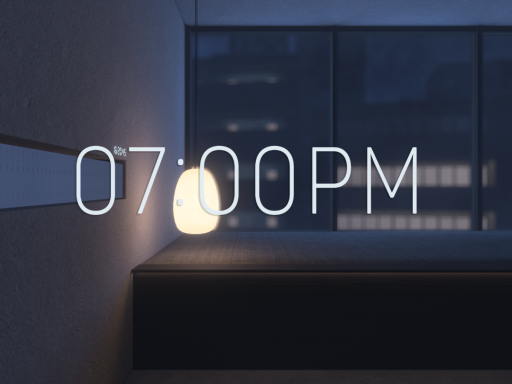 07˸00PM